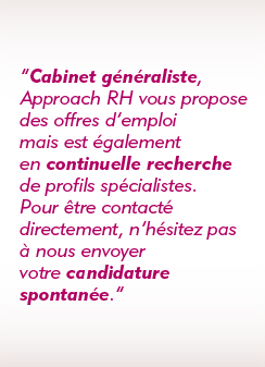 Approach RH, cabinet RH généraliste